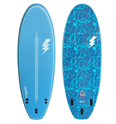 Bom Bora Softboard - Blue Leaves 5.6 - Good Wave Australia